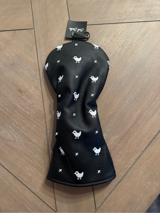 Bad Birdie Other - Bad Birdie Black Driver Headcover with White Bird Print